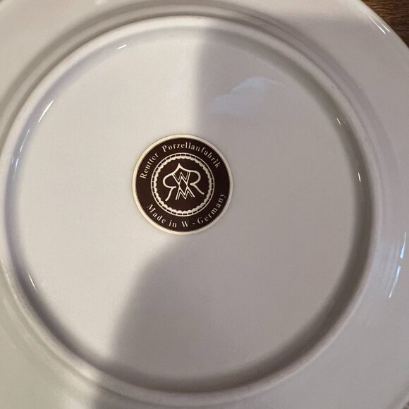 Vintage Reutter Child Kid Feeding Dish Set 3 Teddy Bears Red Porcelain Germany - Picture 6 of 11